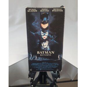 Batman Returns VHS Tape 1992 Michael Keaton